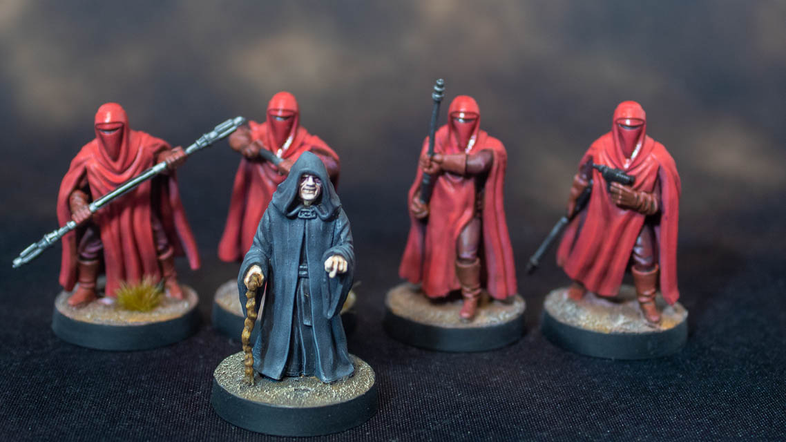 Star Wars Legion: Emperor Palpatine with Stormtroppers