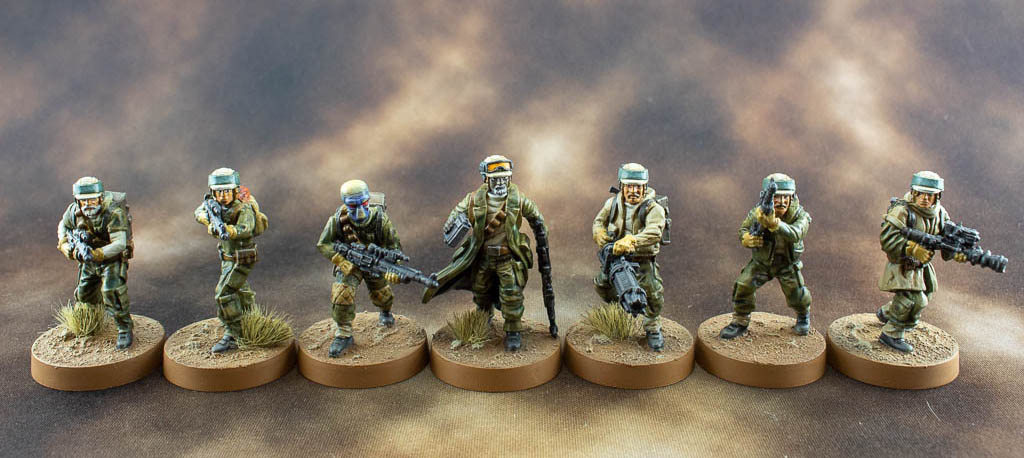  Forest Themed Rebel Troopers